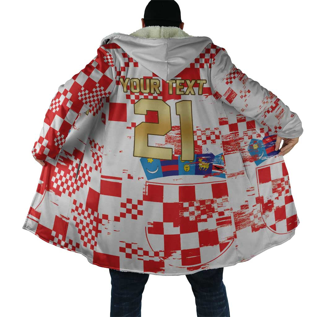 Croatia World Football Custom Cloak Vatreni Croatian Heritage