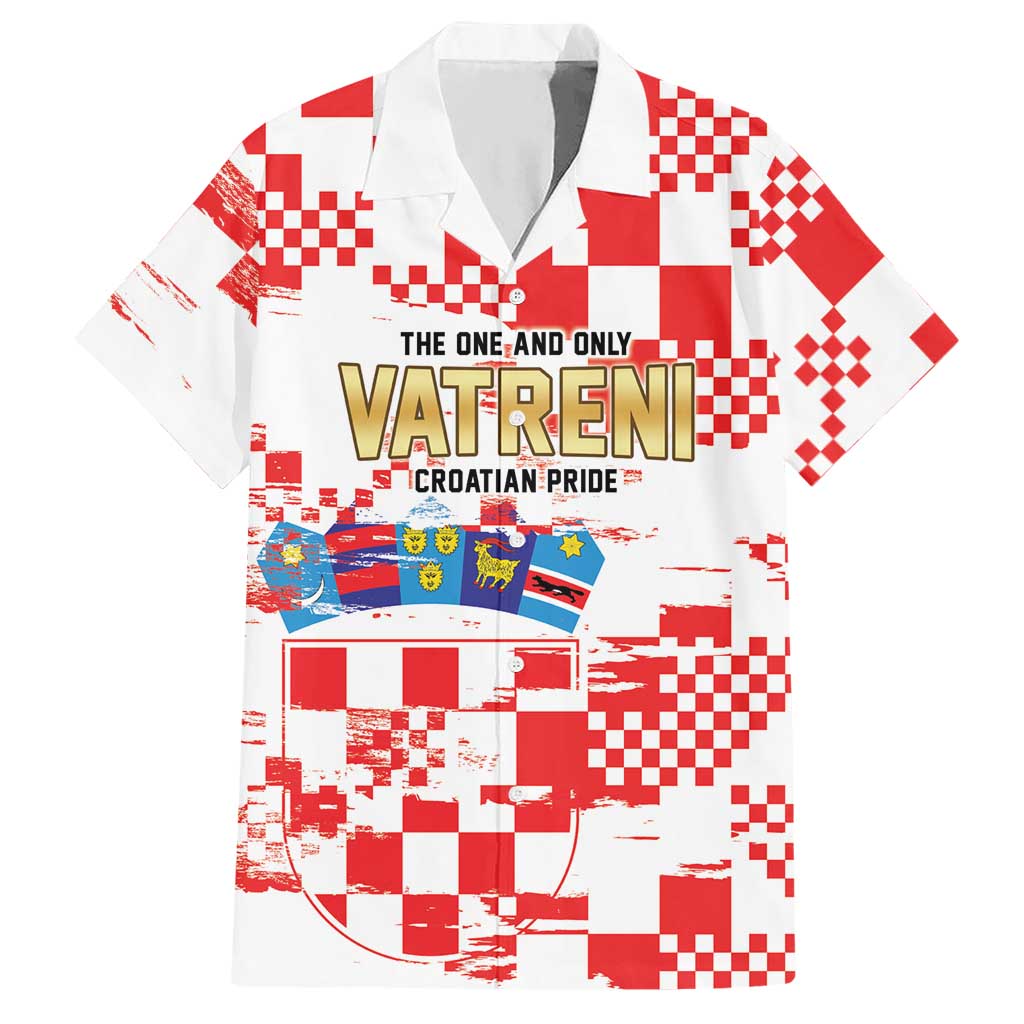Croatia World Football Custom Hawaiian Shirt Vatreni Croatian Heritage