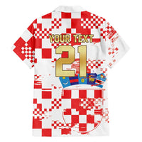 Croatia World Football Custom Hawaiian Shirt Vatreni Croatian Heritage