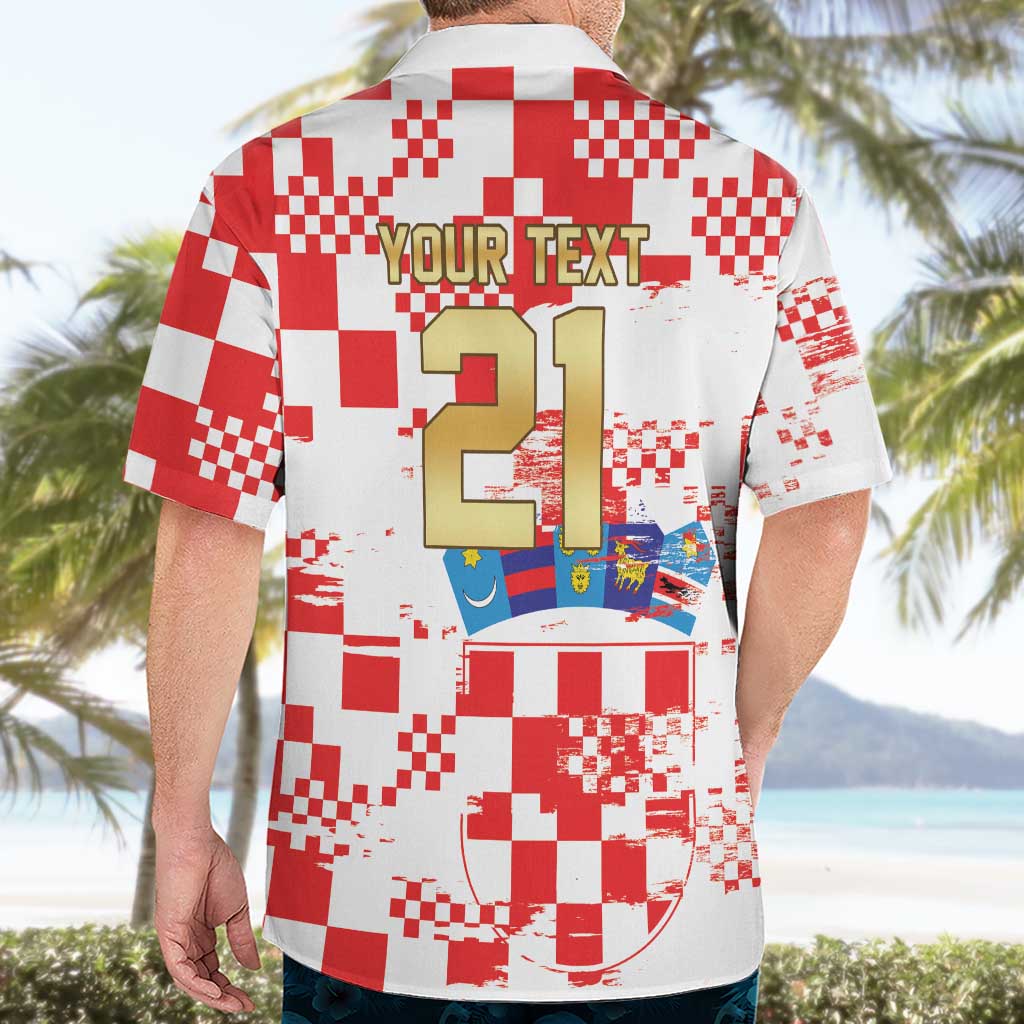 Croatia World Football Custom Hawaiian Shirt Vatreni Croatian Heritage