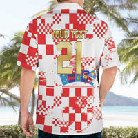 Croatia World Football Custom Hawaiian Shirt Vatreni Croatian Heritage