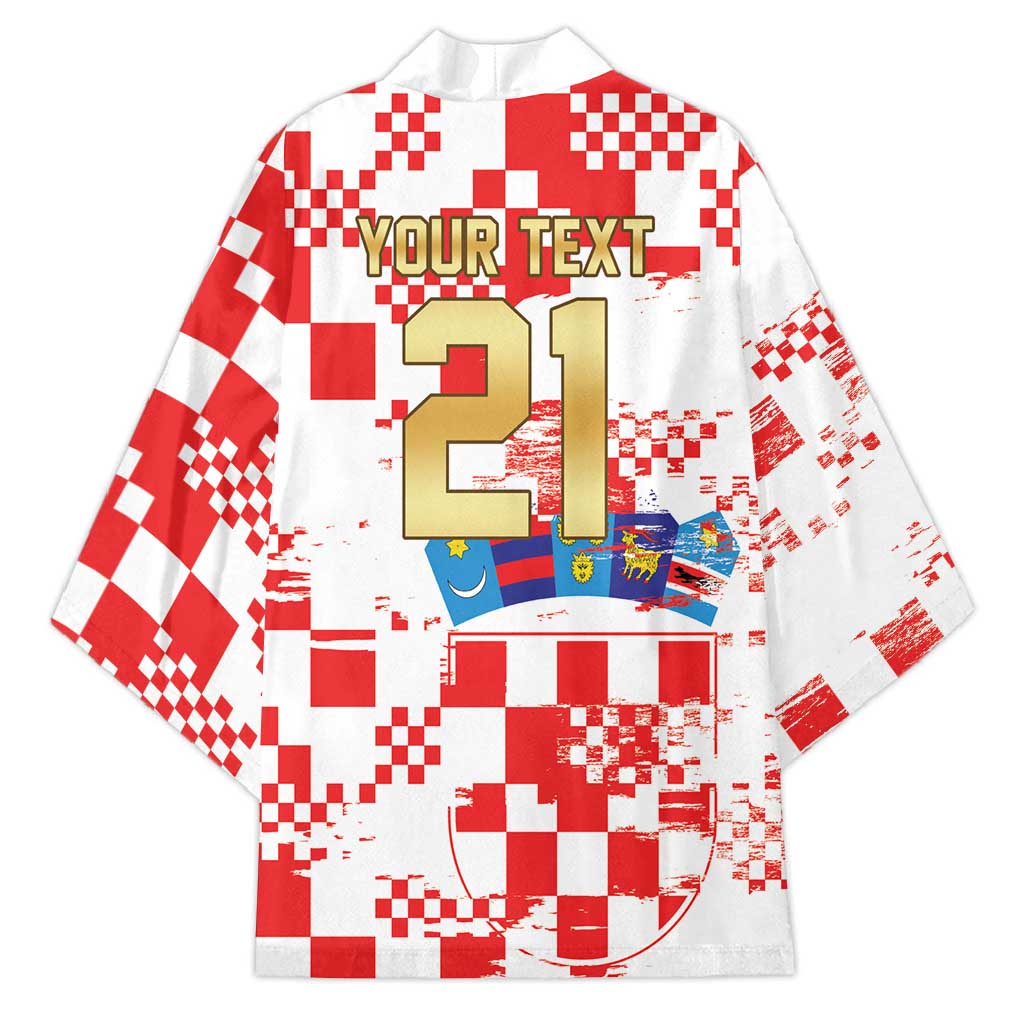 Croatia World Football Custom Kimono Vatreni Croatian Heritage