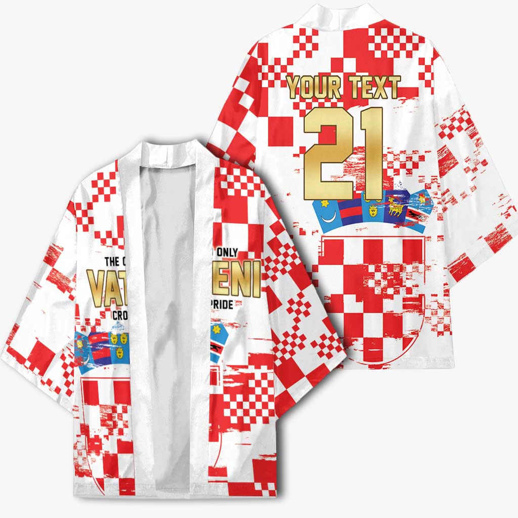 Croatia World Football Custom Kimono Vatreni Croatian Heritage