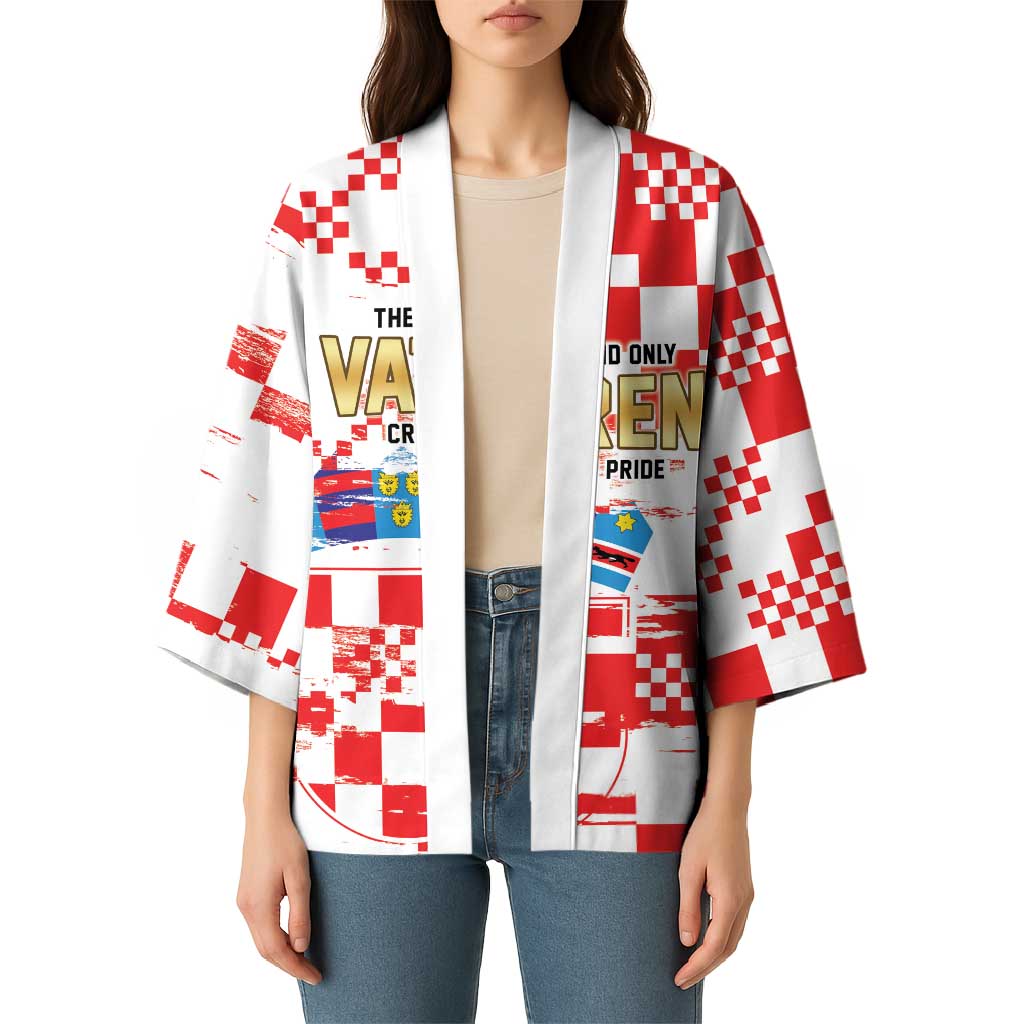 Croatia World Football Custom Kimono Vatreni Croatian Heritage
