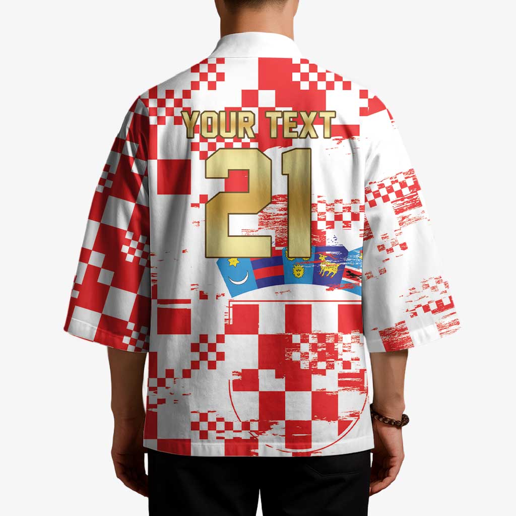 Croatia World Football Custom Kimono Vatreni Croatian Heritage