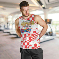 Croatia World Football Custom Men Tank Top Vatreni Croatian Heritage