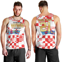 Croatia World Football Custom Men Tank Top Vatreni Croatian Heritage