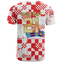 Croatia World Football Custom T Shirt Vatreni Croatian Heritage