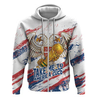 Serbia Take Me To America Personalized Hoodie Strong Eagle Pride