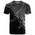 Aotearoa Polynesian T Shirt with Maori Koru Black - Wonder Print Shop