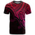 Aotearoa Polynesian T Shirt with Maori Koru Pink - Wonder Print Shop