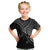 Custom Aotearoa Polynesian Kid T Shirt with Maori Koru Black - Wonder Print Shop