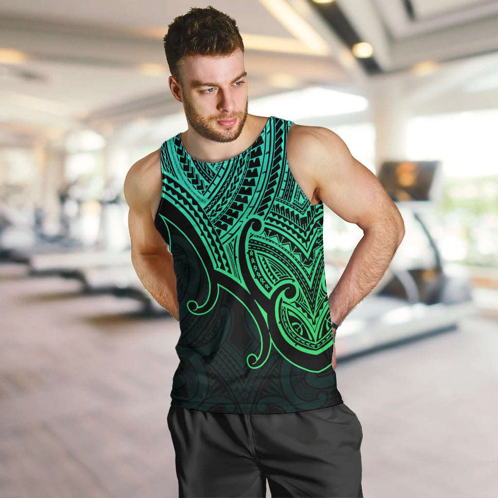 custom-aotearoa-polynesian-men-tank-top-with-maori-koru-green