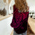 Custom Aotearoa Polynesian Women Casual Shirt with Maori Koru Pink - Wonder Print Shop