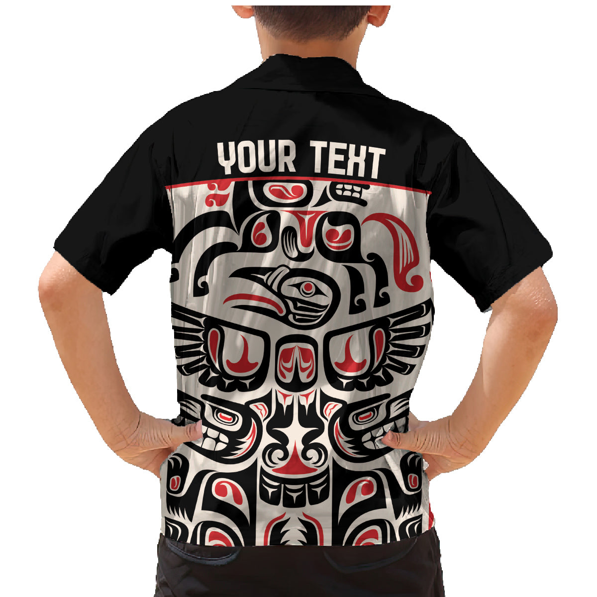 Personalized Canada Indigenous Haida Art Family Matching Mermaid Dress and Hawaiian Shirt LT9 - Wonder Print Shop
