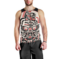 Personalized Canada Indigenous Haida Art Men Tank Top - Wonder Print Shop
