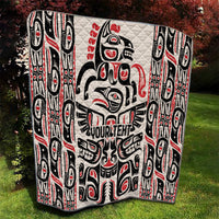 Personalized Canada Indigenous Haida Art Quilt - Wonder Print Shop
