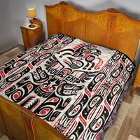 Personalized Canada Indigenous Haida Art Quilt - Wonder Print Shop
