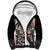 Personalized Canada Indigenous Haida Art Sherpa Hoodie - Wonder Print Shop