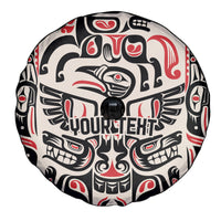 Personalized Canada Indigenous Haida Art Spare Tire Cover - Wonder Print Shop