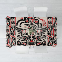 Personalized Canada Indigenous Haida Art Tablecloth - Wonder Print Shop