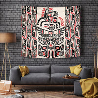 Personalized Canada Indigenous Haida Art Tapestry - Wonder Print Shop