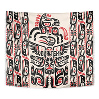 Personalized Canada Indigenous Haida Art Tapestry - Wonder Print Shop