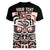 Personalized Canada Indigenous Haida Art Women V-Neck T-Shirt - Wonder Print Shop
