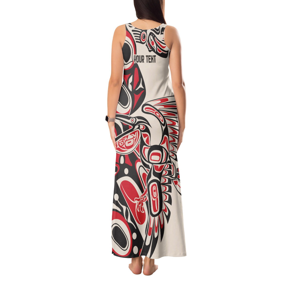 Personalized Canada Indigenous History Month Tank Maxi Dress - Wonder Print Shop