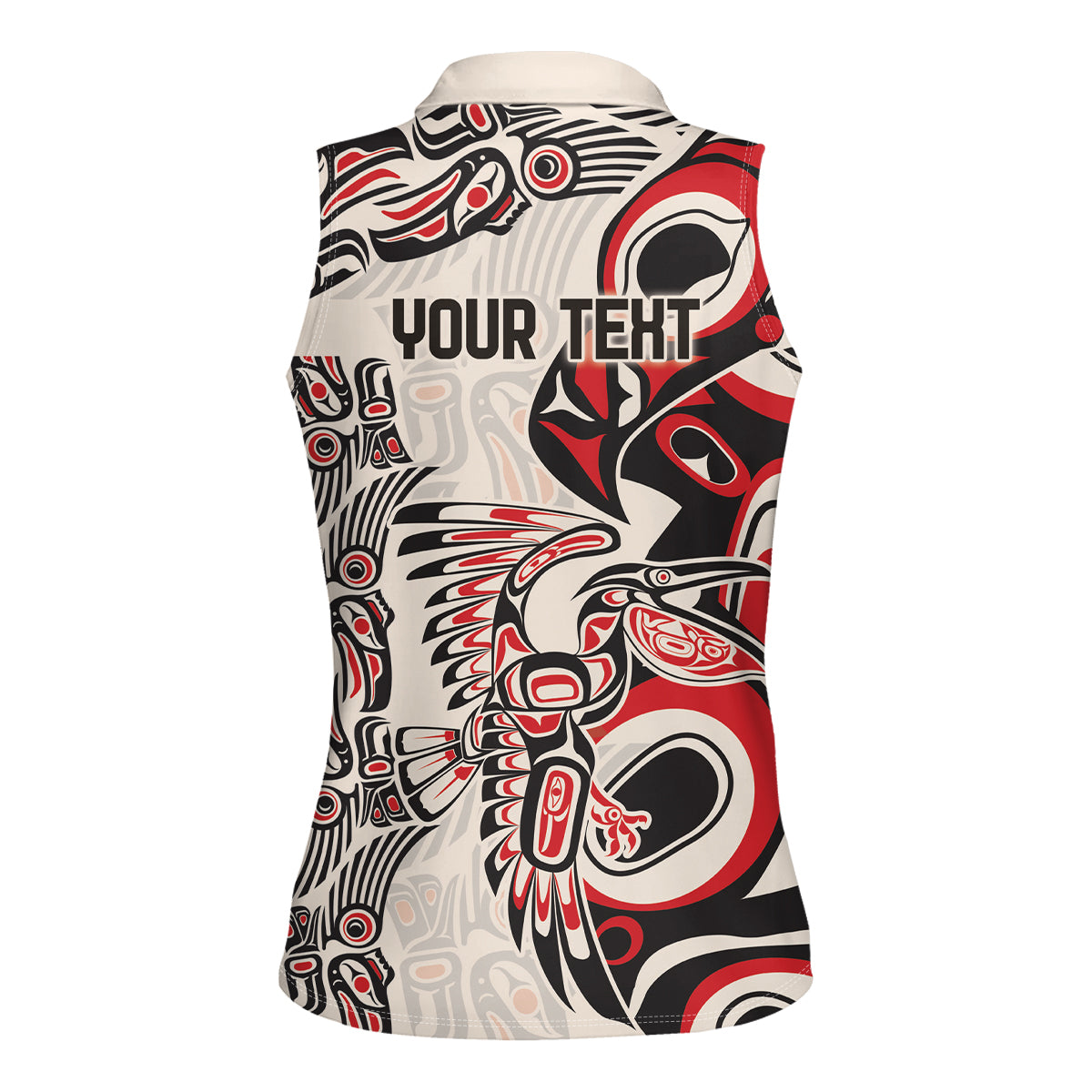 Personalized Canada Indigenous History Month Women Sleeveless Polo Shirt - Wonder Print Shop