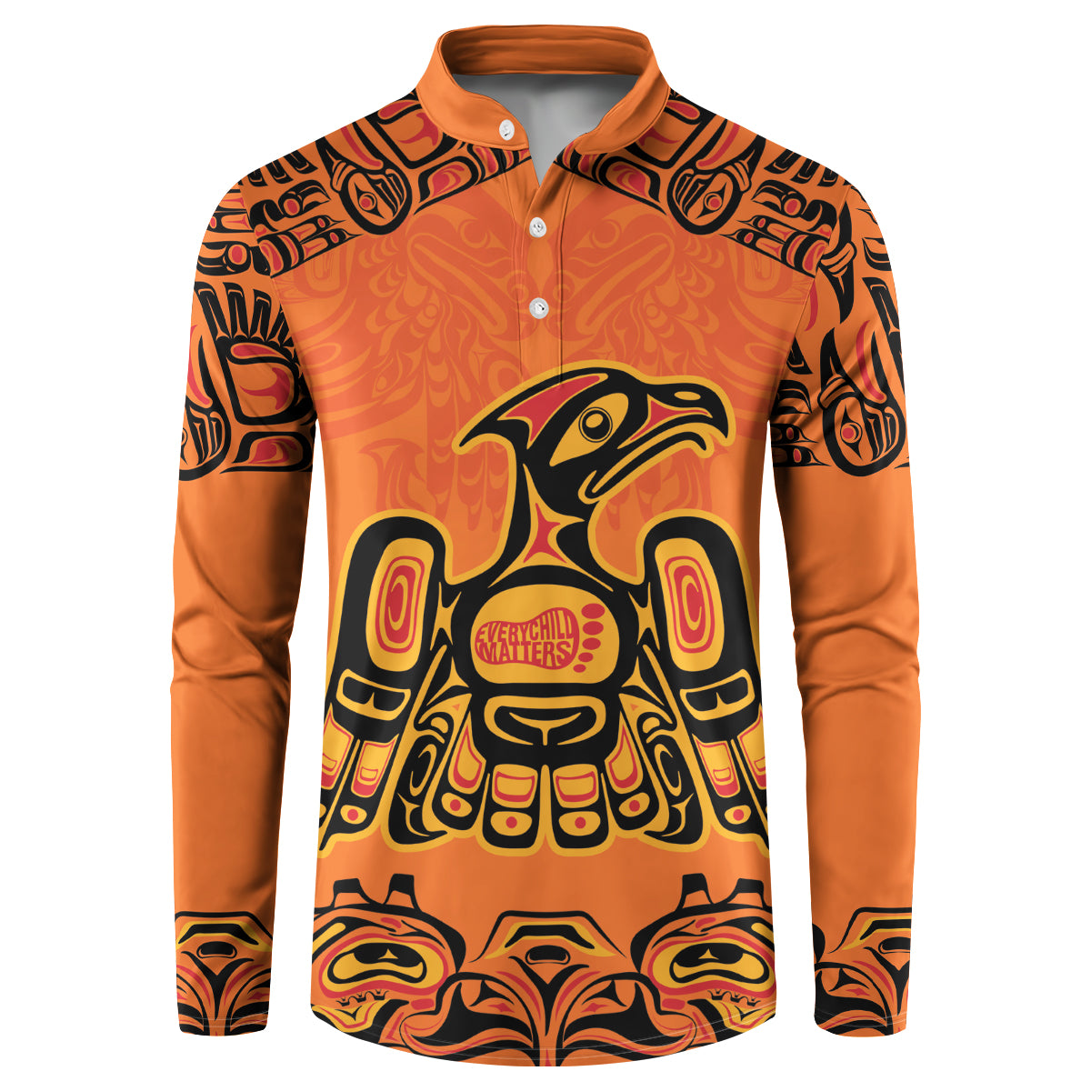 Personalized Every Child Matter Button Sweatshirt Canadian Native Indigenous Haida LT9 - Wonder Print Shop