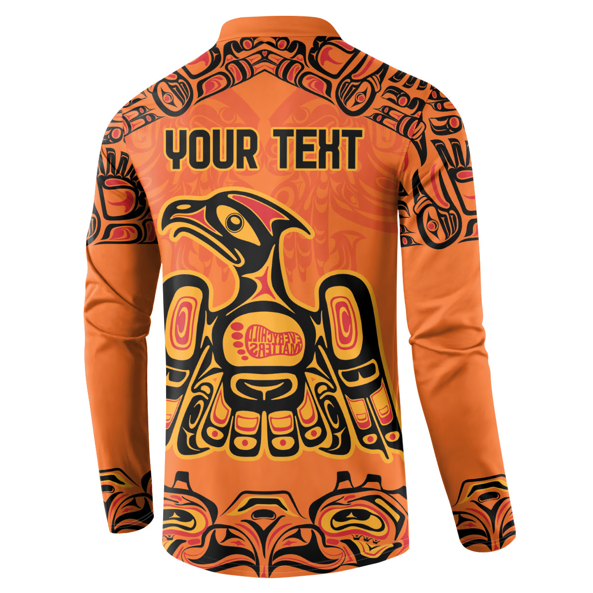 Personalized Every Child Matter Button Sweatshirt Canadian Native Indigenous Haida LT9 - Wonder Print Shop