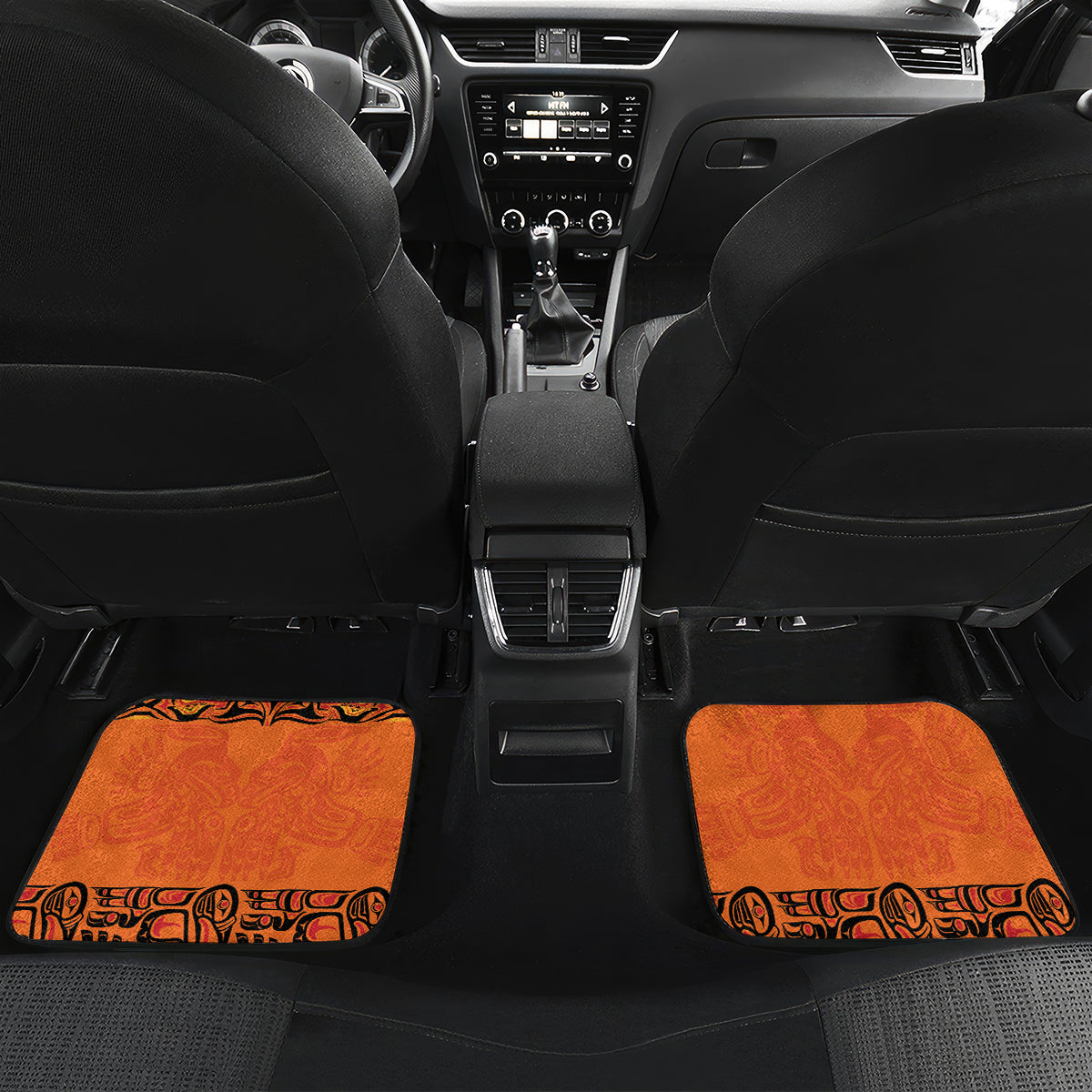 Personalized Every Child Matter Car Mats Canadian Native Indigenous Haida LT9 - Wonder Print Shop