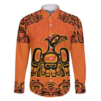 Personalized Every Child Matter Family Matching Short Sleeve Bodycon Dress and Hawaiian Shirt Canadian Native Indigenous Haida - Wonder Print Shop