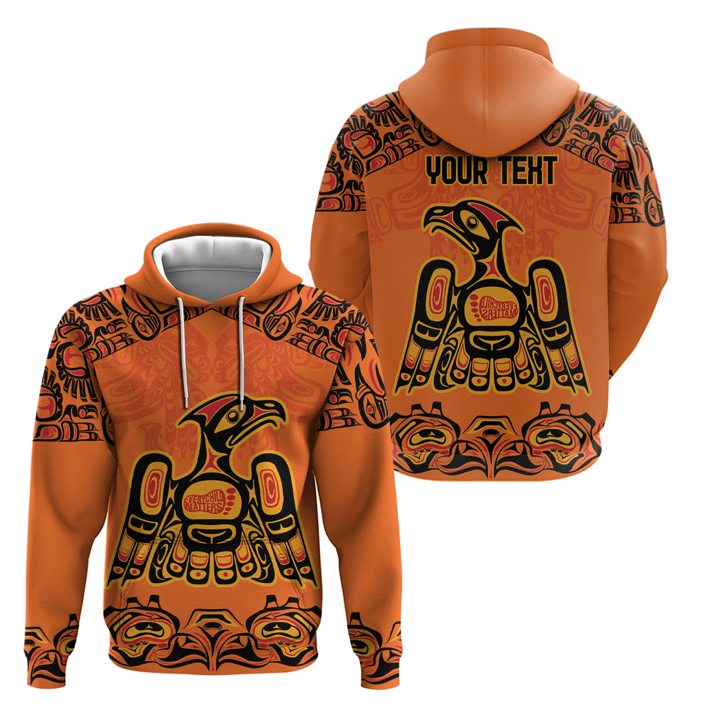 Personalized Every Child Matter Hoodie Canadian Native Indigenous Haida - Wonder Print Shop