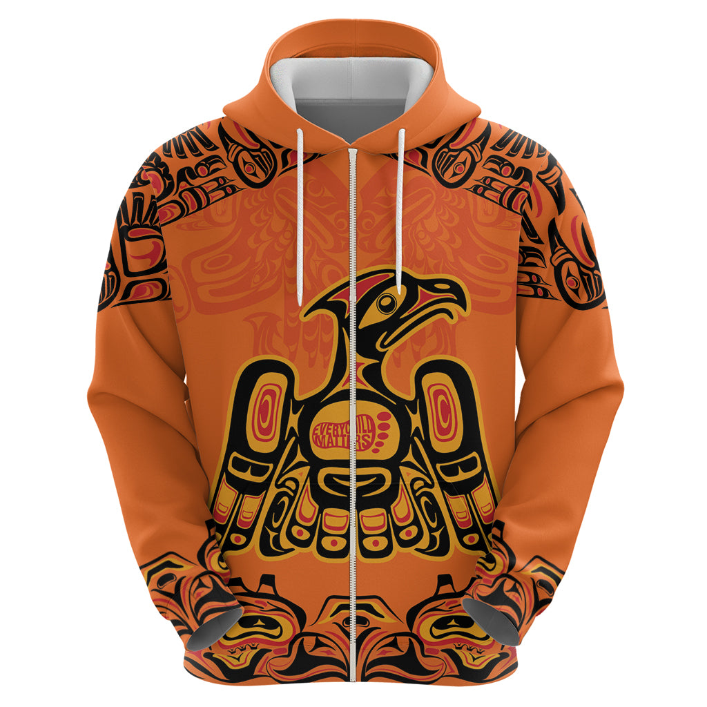 Personalized Every Child Matter Hoodie Canadian Native Indigenous Haida - Wonder Print Shop