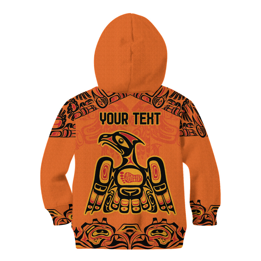 Personalized Every Child Matter Kid Hoodie Canadian Native Indigenous Haida - Wonder Print Shop