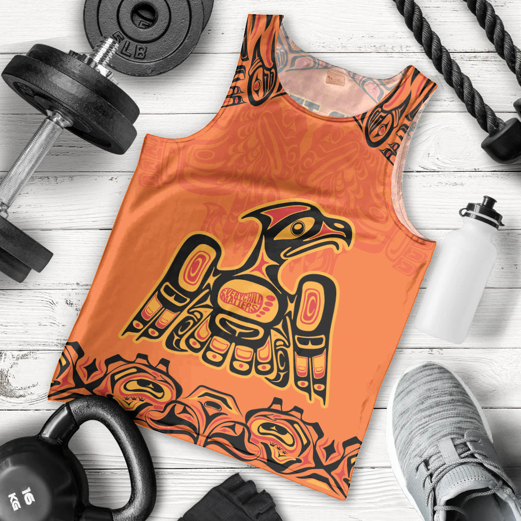 Personalized Every Child Matter Men Tank Top Canadian Native Indigenous Haida - Wonder Print Shop