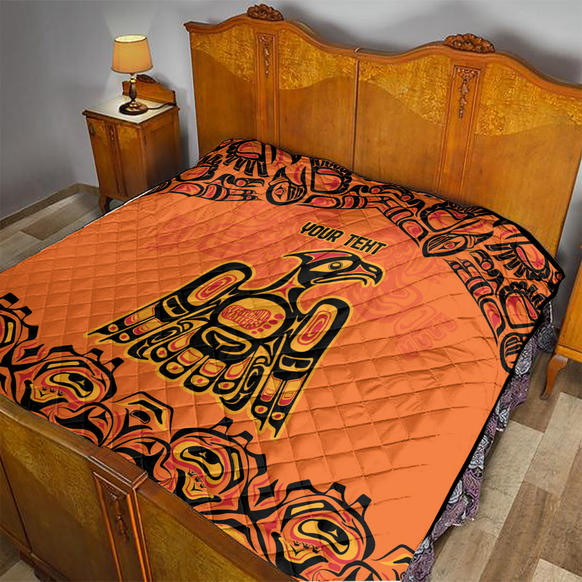 Personalized Every Child Matter Quilt Canadian Native Indigenous Haida - Wonder Print Shop