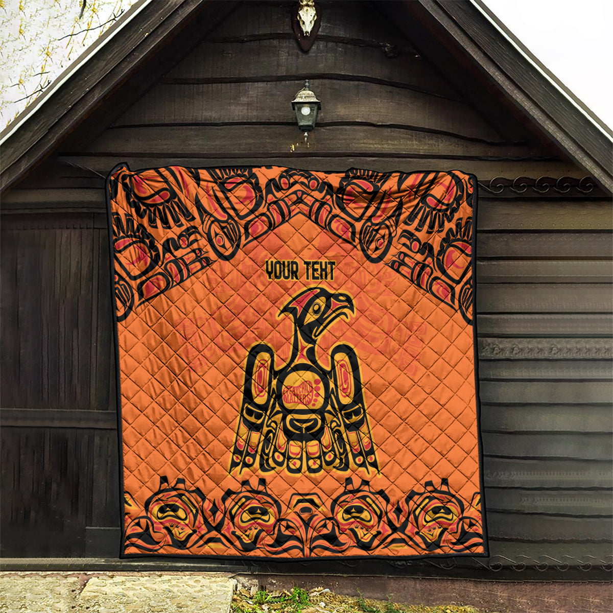 Personalized Every Child Matter Quilt Canadian Native Indigenous Haida - Wonder Print Shop