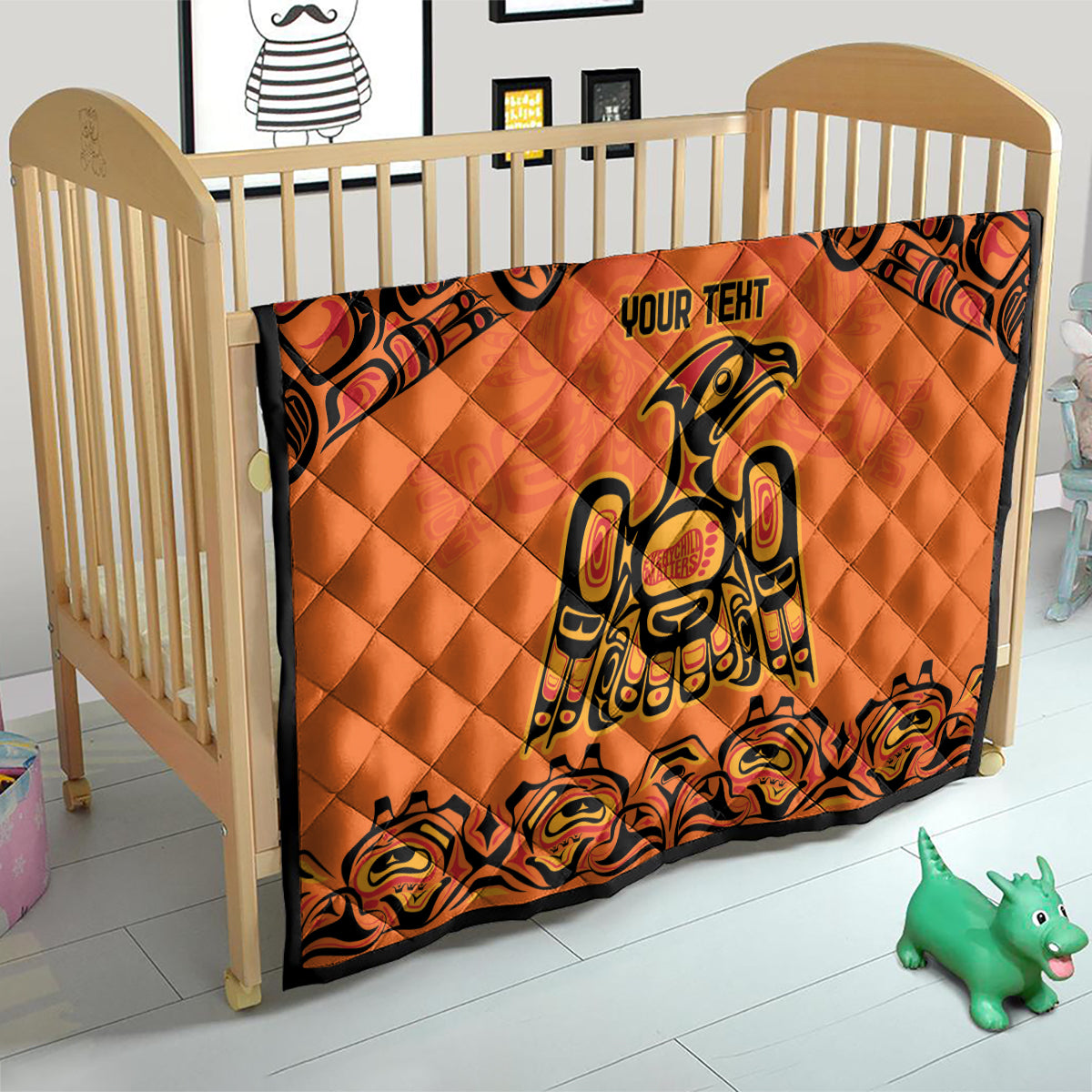 Personalized Every Child Matter Quilt Canadian Native Indigenous Haida - Wonder Print Shop