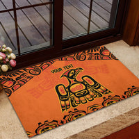Personalized Every Child Matter Rubber Doormat Canadian Native Indigenous Haida - Wonder Print Shop