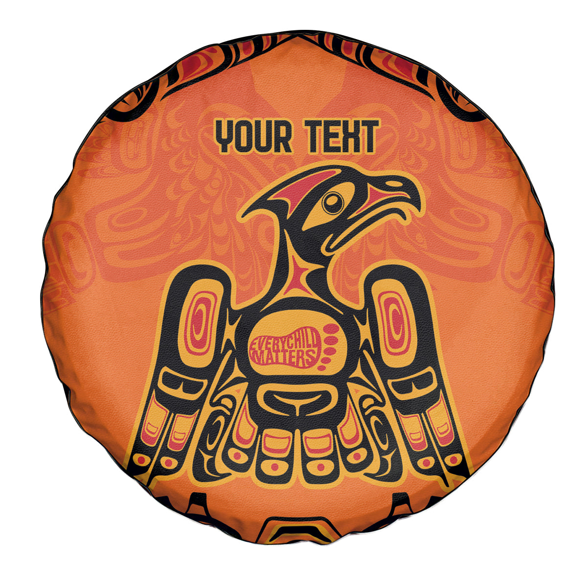 Personalized Every Child Matter Spare Tire Cover Canadian Native Indigenous Haida - Wonder Print Shop