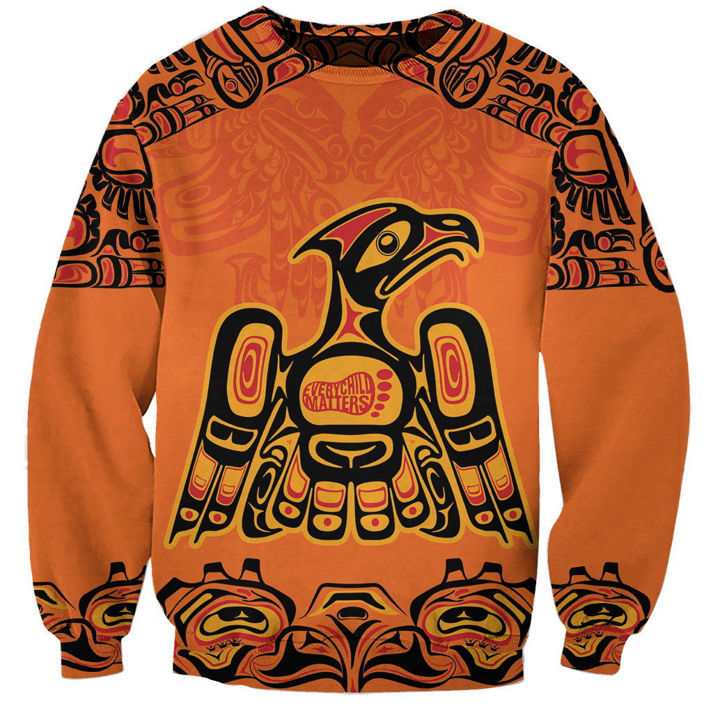 Personalized Every Child Matter Sweatshirt Canadian Native Indigenous Haida - Wonder Print Shop