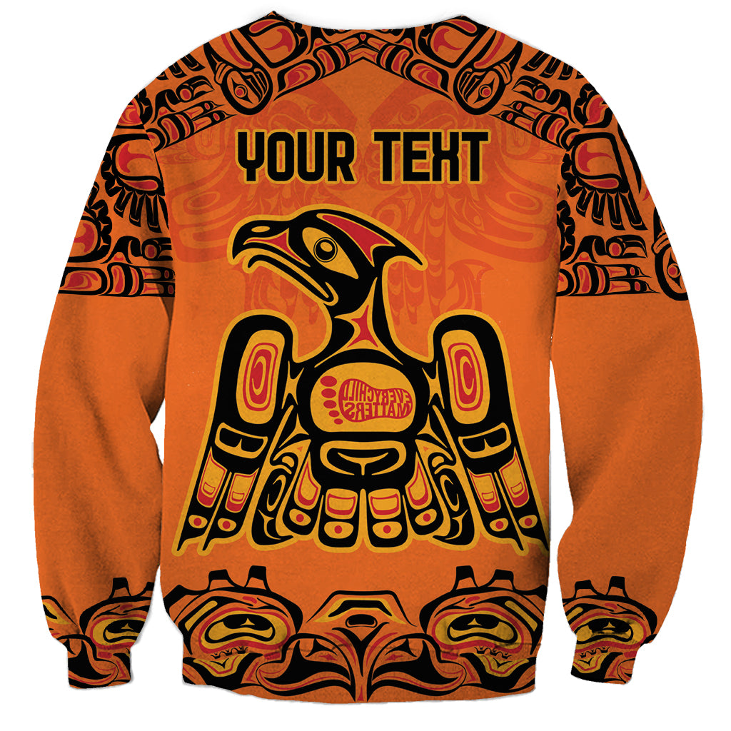 Personalized Every Child Matter Sweatshirt Canadian Native Indigenous Haida - Wonder Print Shop