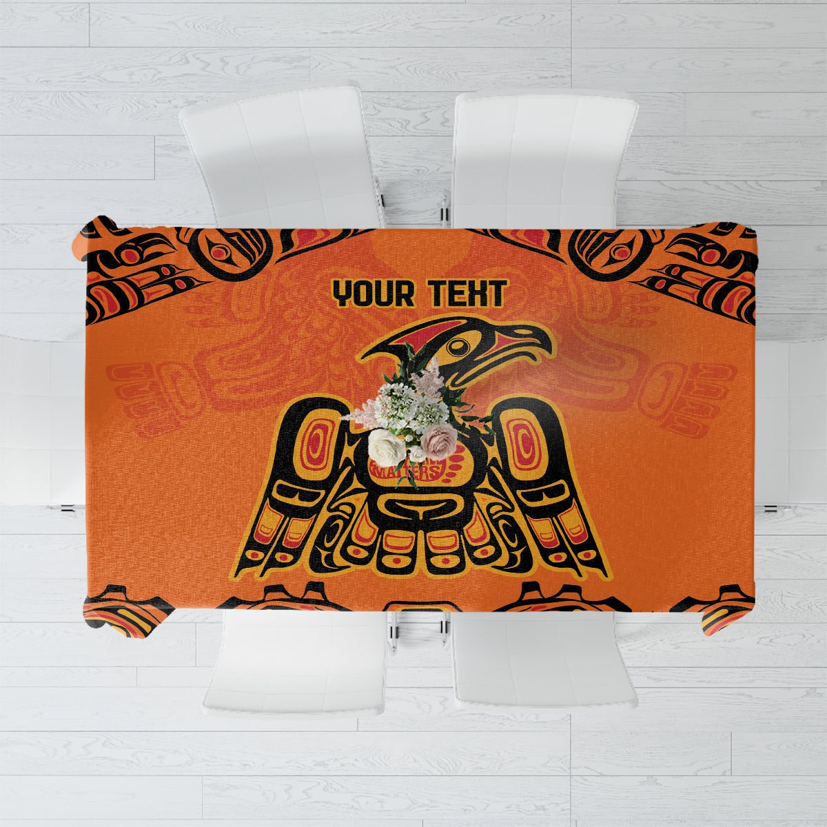 Personalized Every Child Matter Tablecloth Canadian Native Indigenous Haida - Wonder Print Shop
