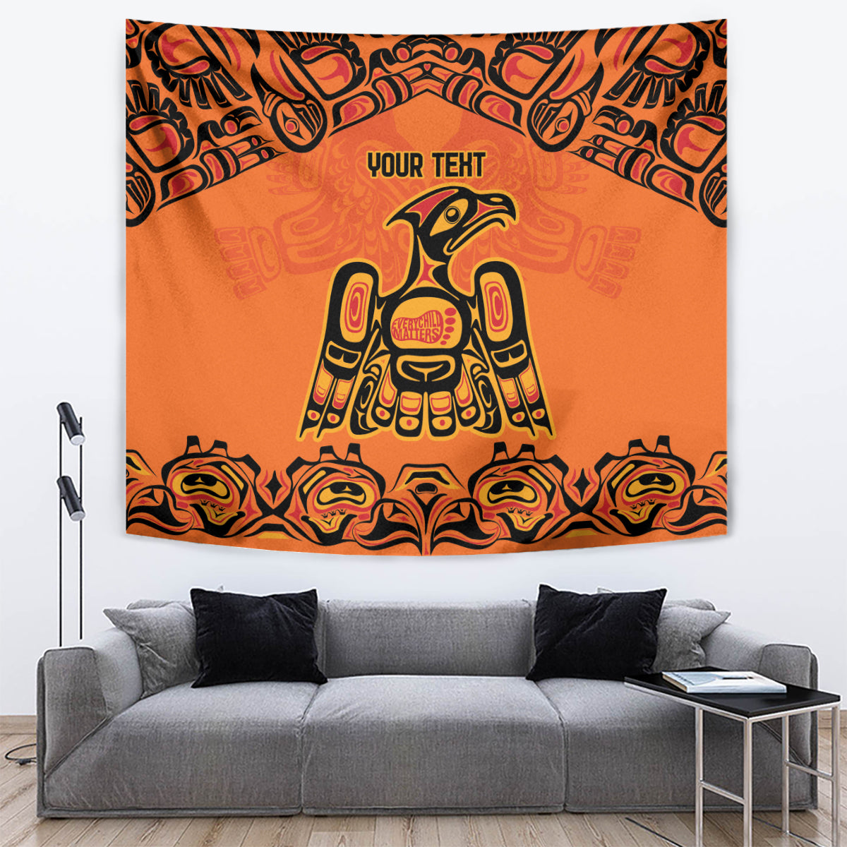 Personalized Every Child Matter Tapestry Canadian Native Indigenous Haida - Wonder Print Shop