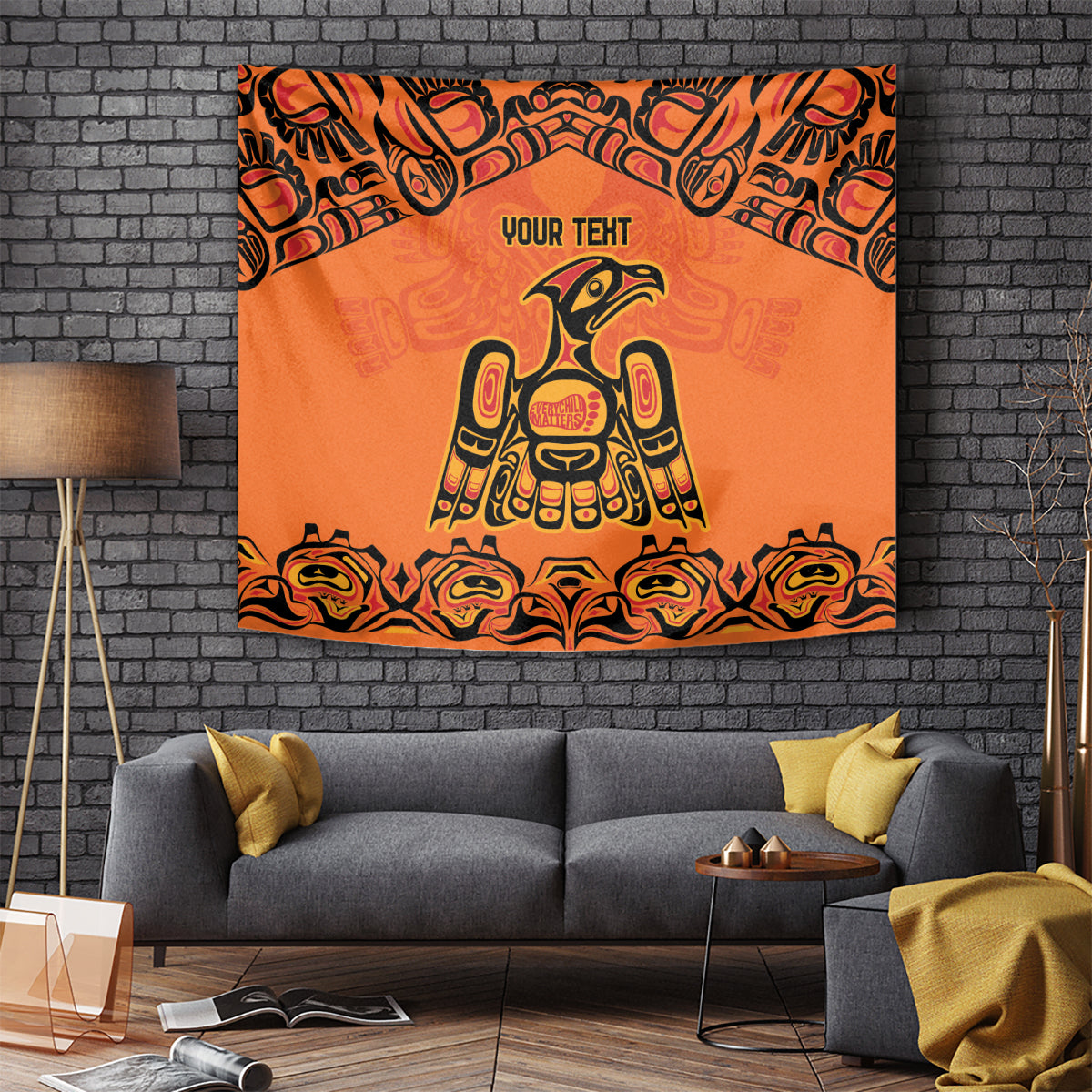 Personalized Every Child Matter Tapestry Canadian Native Indigenous Haida - Wonder Print Shop