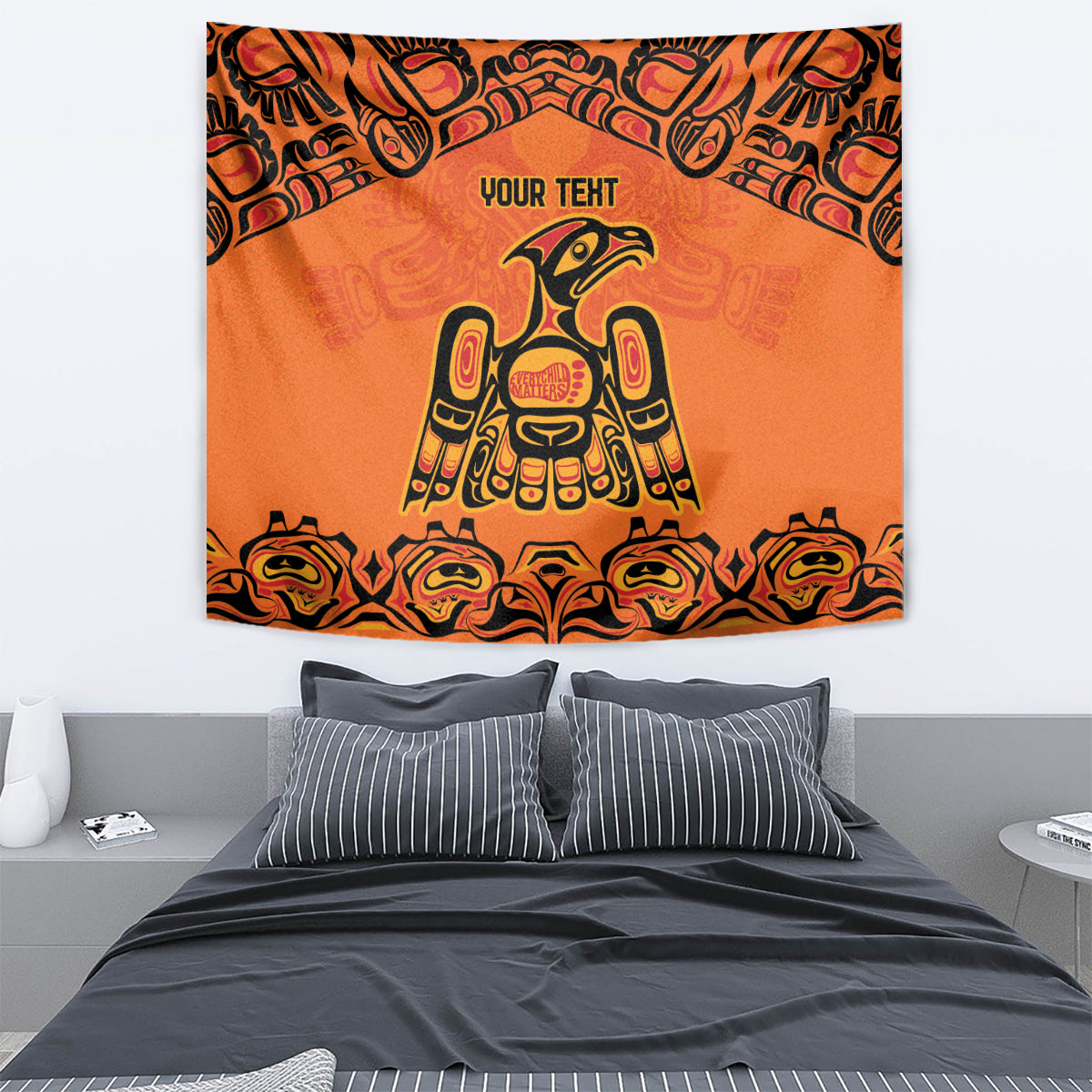 Personalized Every Child Matter Tapestry Canadian Native Indigenous Haida - Wonder Print Shop