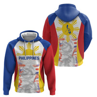 Philippines Flag Day Hoodie Filipino Feather Pattern